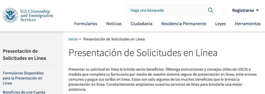 como pagar la green card en linea