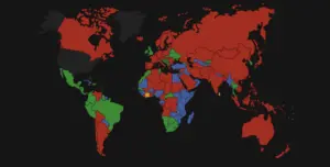 a cuáles países puedo viajar con residencia americana